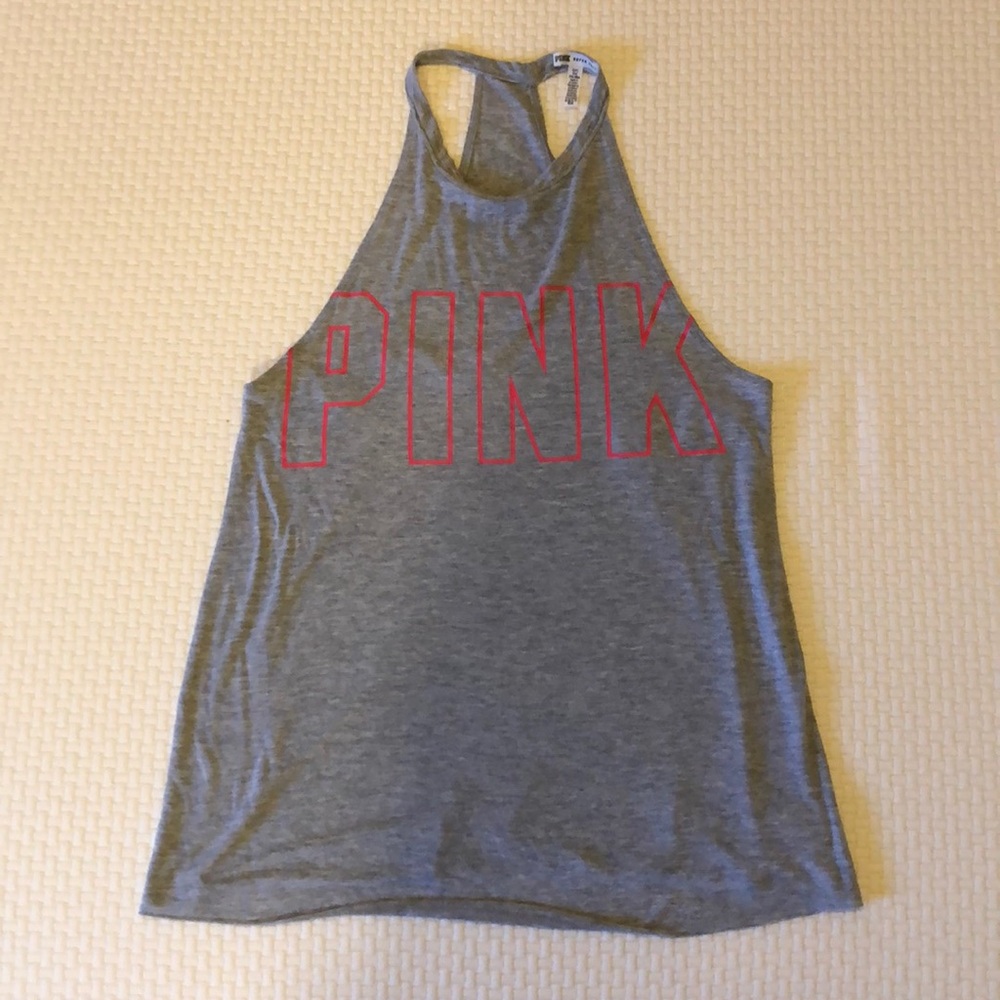 VS Pink racerback tank top